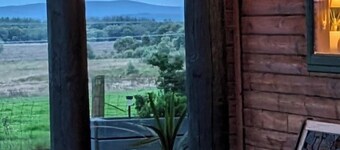 Cosy wood cabin in rural area near national park