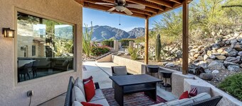 Catalina Foothills private escape with views, pool, and spa