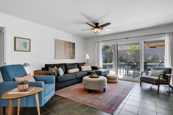 TV, foosball, table tennis