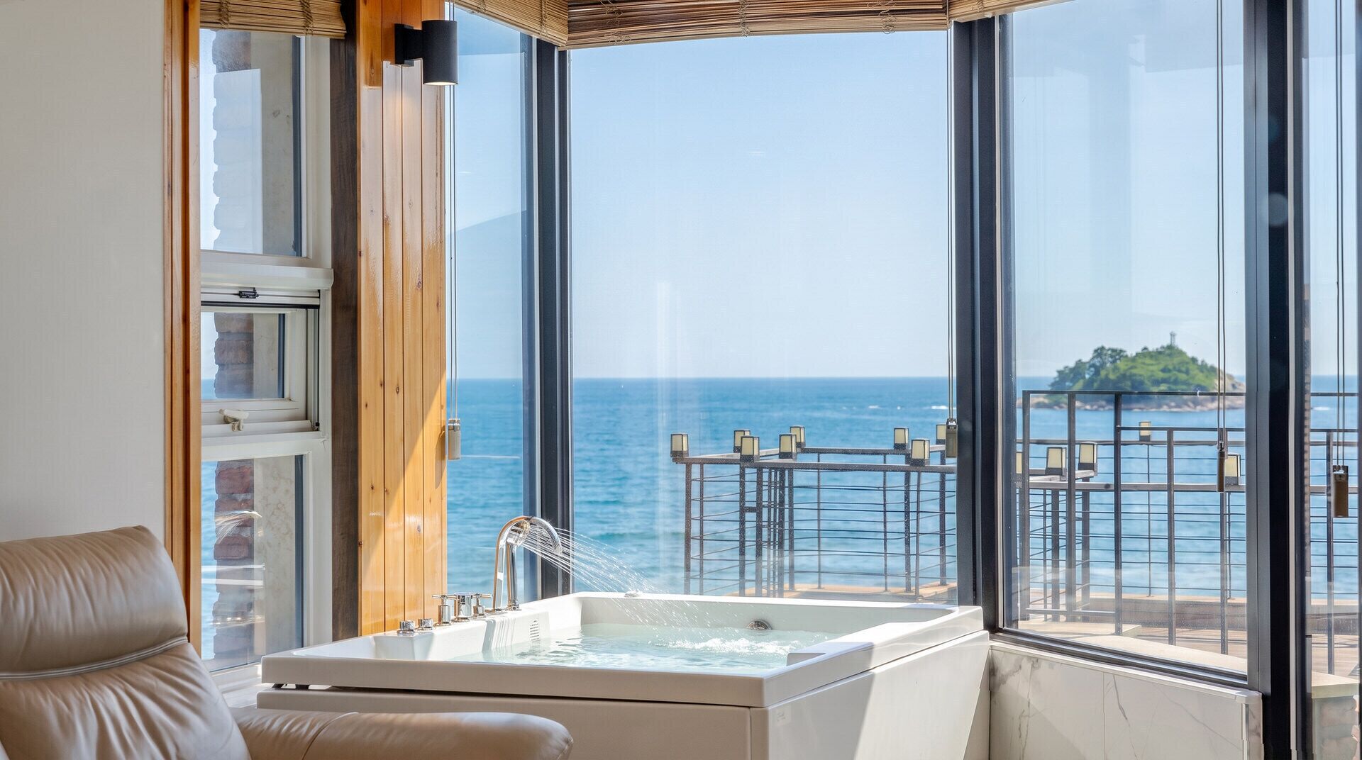 Eenvoudige kamer, 1 slaapkamer (B401(spa /half ocean view)) | 1 slaapkamer, gratis wifi