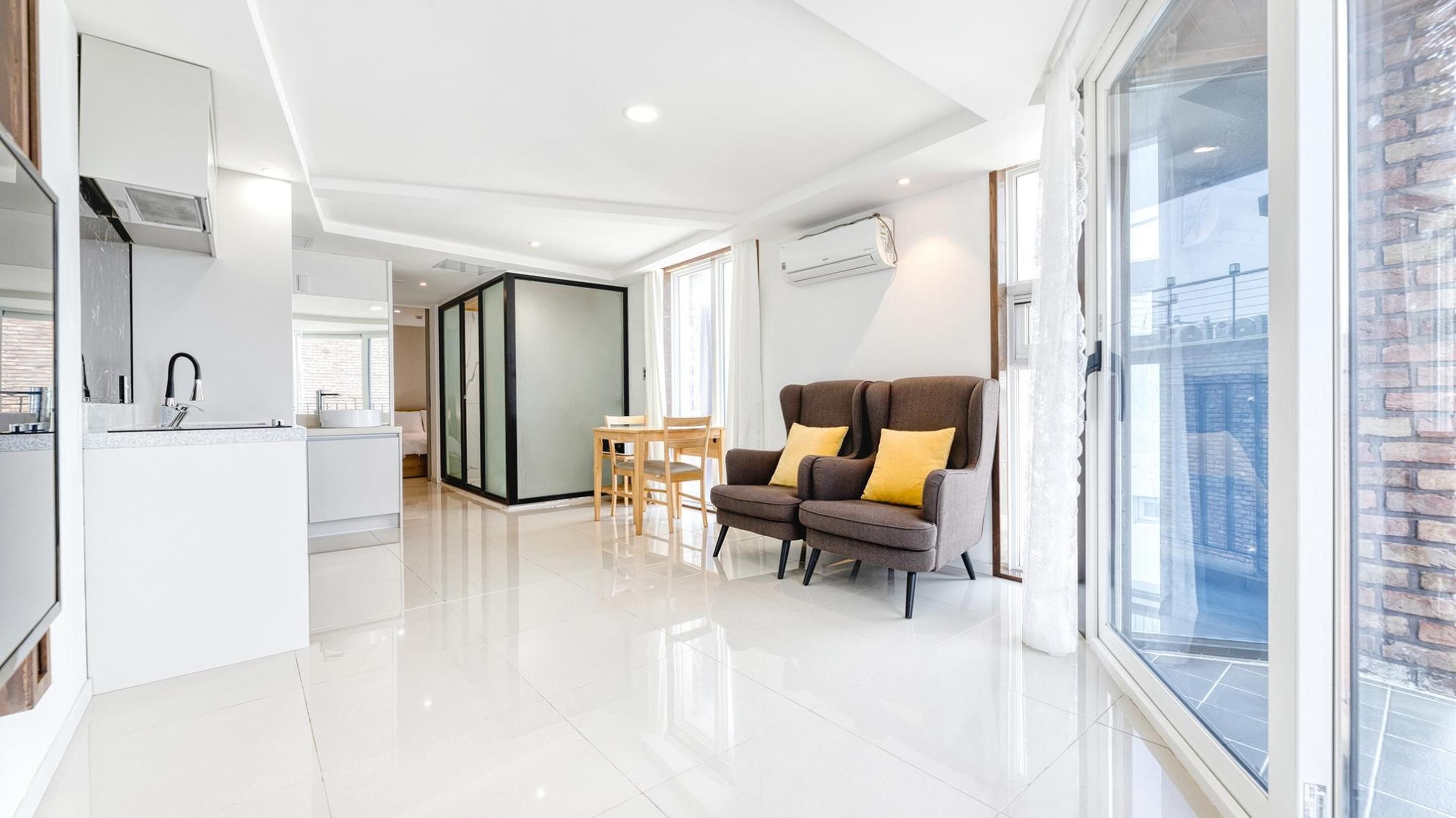 基本客房, 1 間臥室 (B302(half ocean view)) | 1 間臥室、免費無線上網