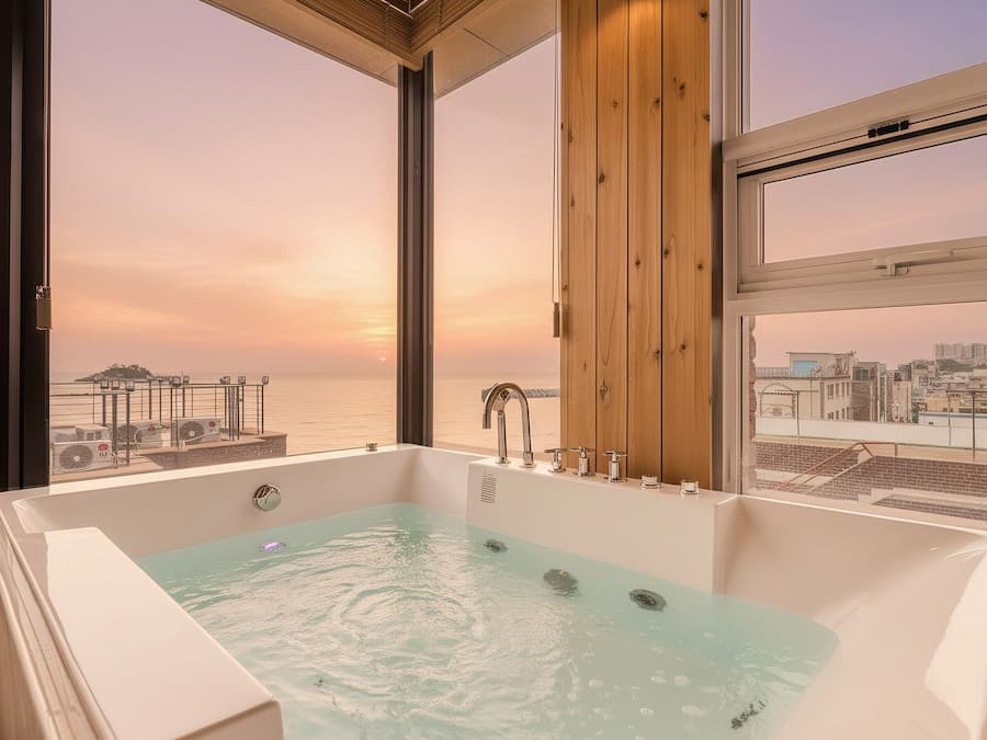 Rom – basic, 1 soverom (B401(spa /half ocean view)) | 1 soverom og wi-fi (inkludert)