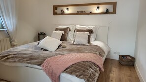 2 slaapkamers, een kluis op de kamer, geluiddichte muren