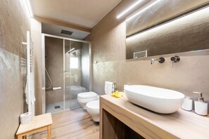 Shower, hair dryer, bidet