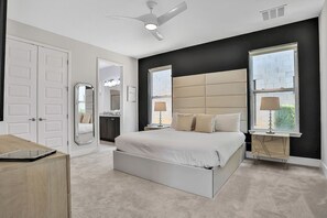 5 bedrooms, iron/ironing board, WiFi, bed sheets