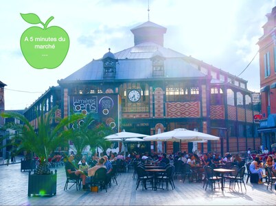 Oasis in the heart of the city 