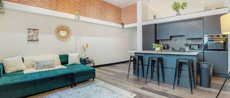 Appartement Premium, 1 chambre | Coin séjour