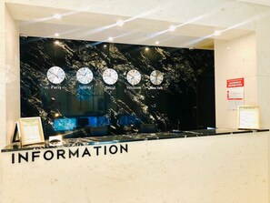 Reception - Alma Business Hotel (Jincheon)