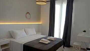 2 chambres, matelas mémoire de forme, rideaux occultants