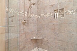 Shower, towels