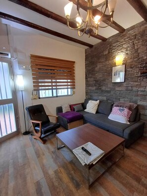 TV connectée, cheminée