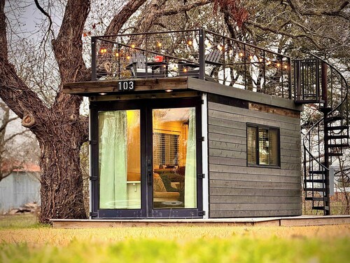 Unique Container Home with Rooftop Deck