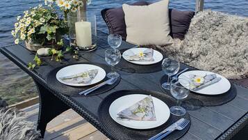 Udendørs spisemuligheder