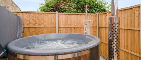 Idromassaggio all'aperto