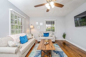 TV - Charming Ranch Home | 3BR, 2BA | Fenced Yard (Fayetteville)