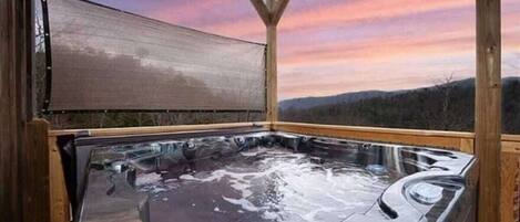 Bain à remous extérieur