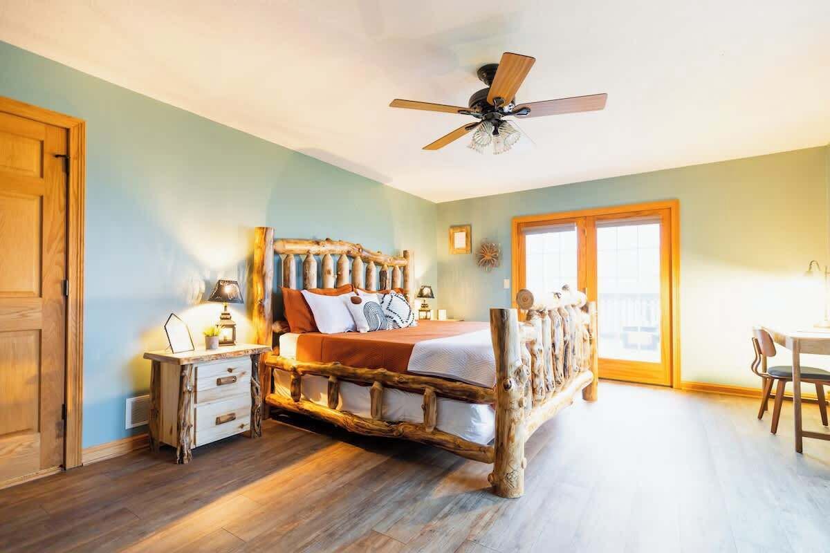 8 makuuhuonetta, työpöytä, silitysrauta/-lauta, Wi-Fi