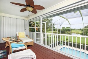 Ferienhaus (Sandcastle Home) | Balkon