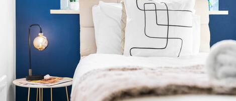 2 bedrooms, desk, iron/ironing board, free WiFi