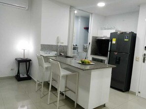 Private kitchen - 1ME2 Apartamento en Morros Frente al Mar (Cartagena)