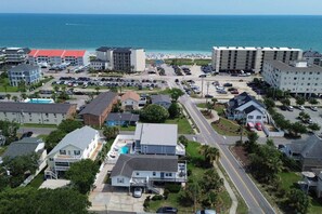 Exterior - Latitude pet friendly beach retreat, heated pool (North Myrtle Beach)