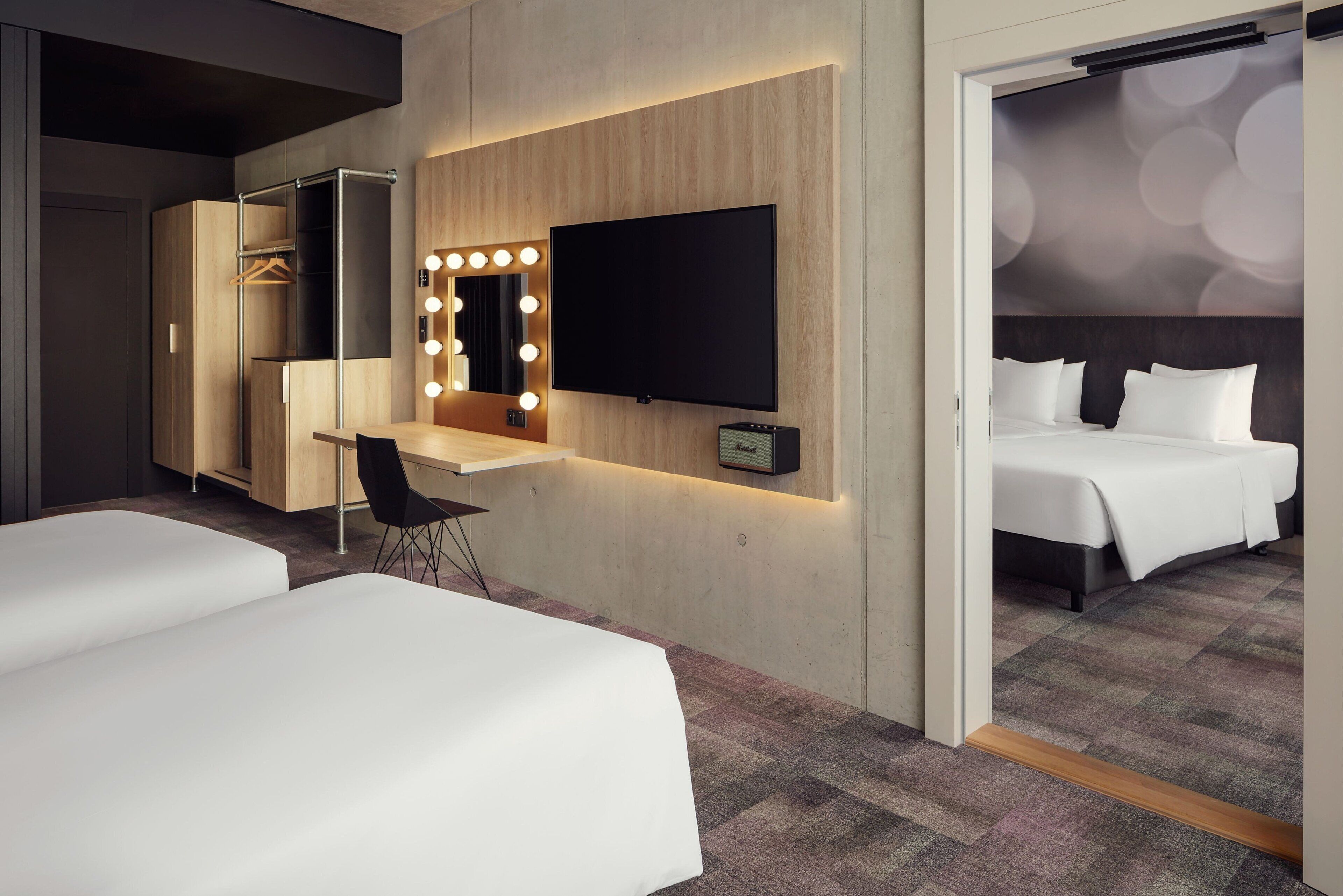 Family Room, 1 Double Bed | In-room safe, desk, laptop workspace, iron/ironing board