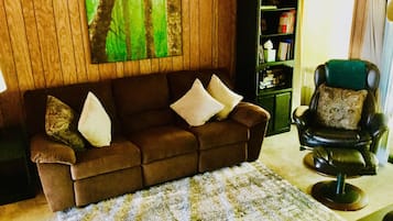 Smart TV, chimenea, videojuegos y libros