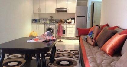 Appartement en bord de mer avec piscines et acces plages