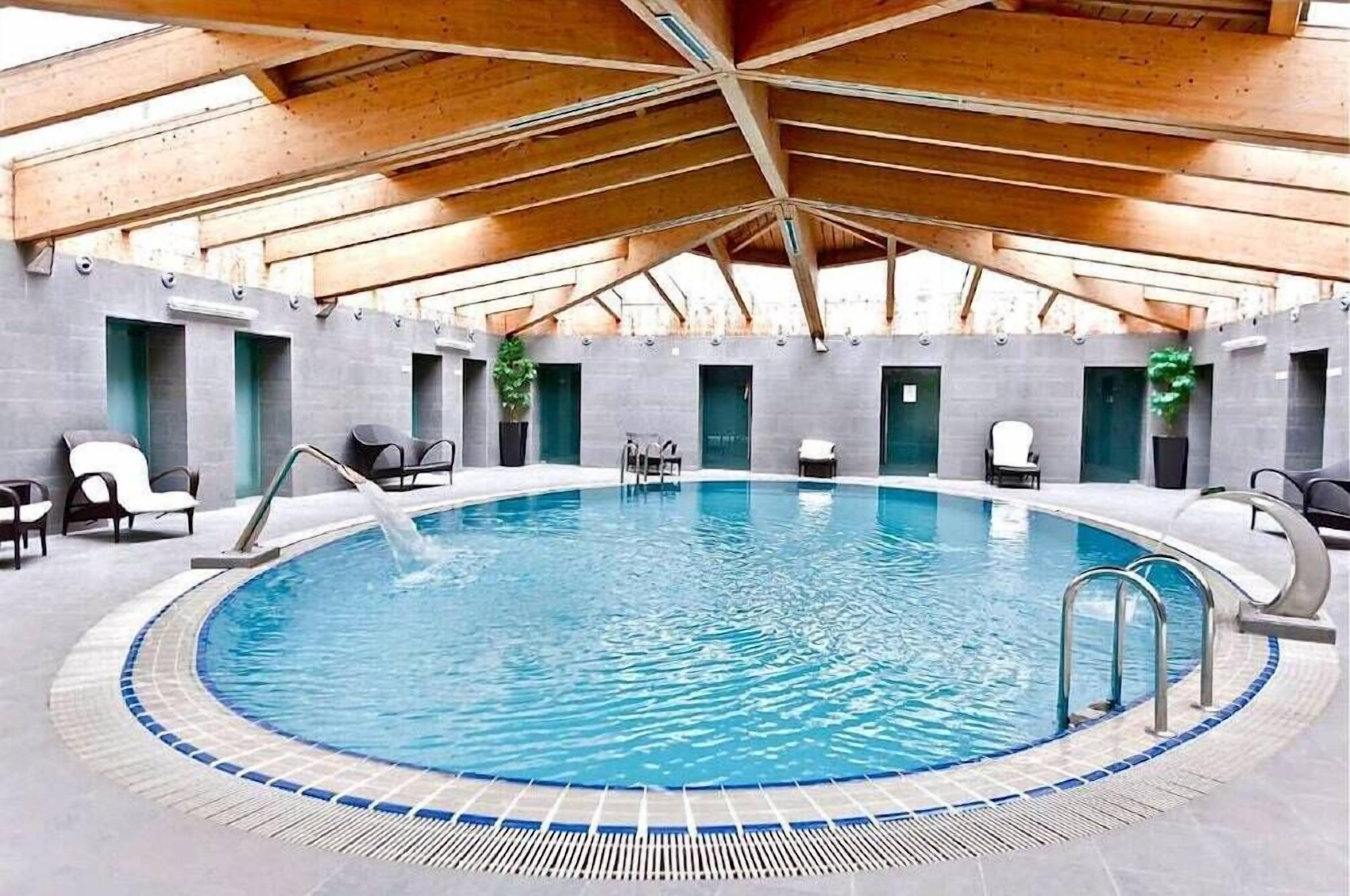 Indoor pool, outdoor pool