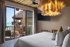 Partial Ocean View King | Premium bedding, down comforters, pillowtop beds, in-room safe