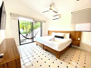 4 bedrooms, in-room safe, iron/ironing board, free WiFi