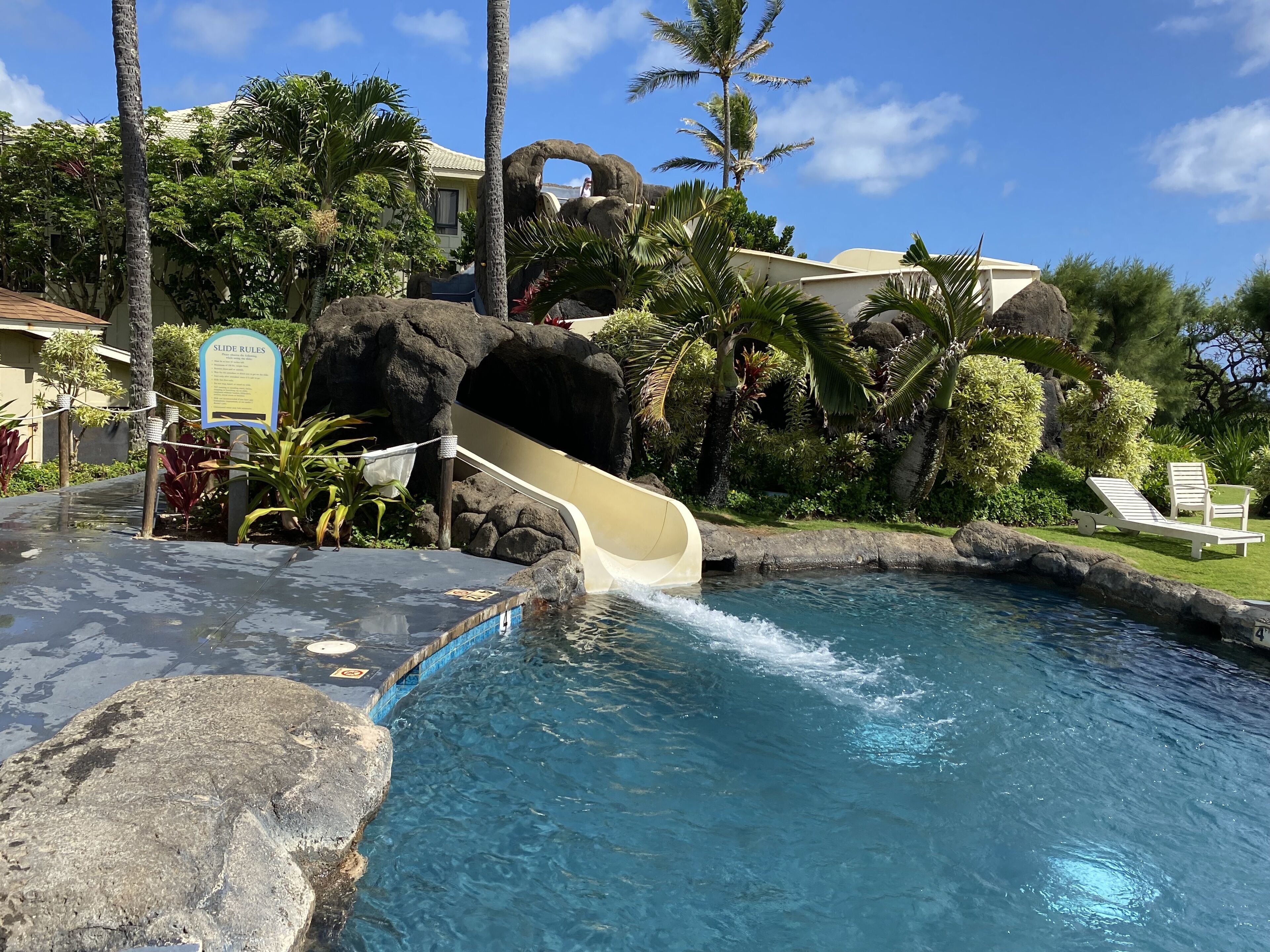 Pool Ocean View unit at the Oceanfront Kauai Beach Resort Resort. in Lihue, United States
