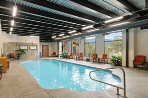 Indoor pool, a heated pool