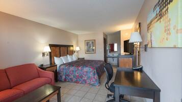 Standaard eenpersoonskamer, 1 kingsize bed | Gratis wifi, beddengoed