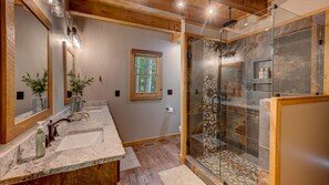 Cabin, 4 Bedrooms | Bathroom - Unplug by Escape to Blue Ridge (Ellijay)