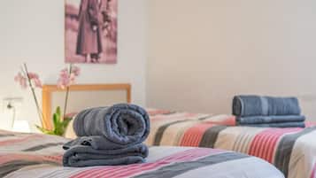 2 bedrooms, iron/ironing board, free WiFi, bed sheets