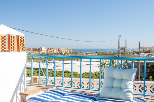 "Casa de la Vega" with Sea and Mountain Views, Balcony, A/C & Wi-FI