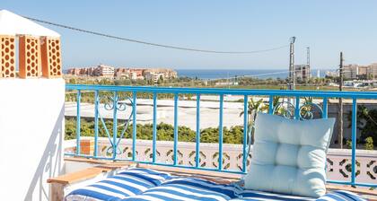 "Casa de la Vega" with Sea and Mountain Views, Balcony, A/C & Wi-FI