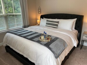 Desk, iron/ironing board, free WiFi, bed sheets