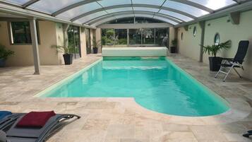 Indoor pool, outdoor pool