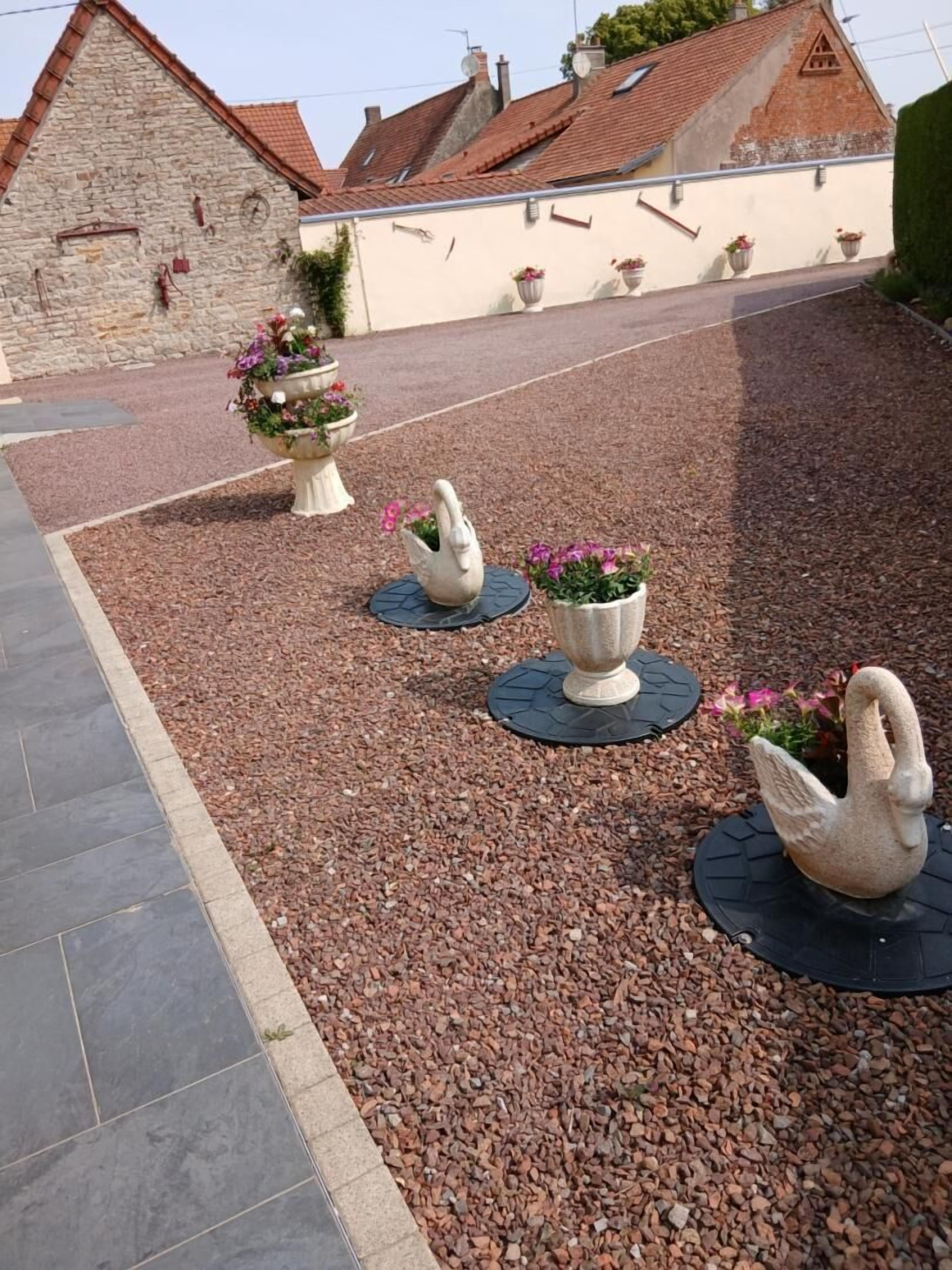 Enceinte de l’hébergement