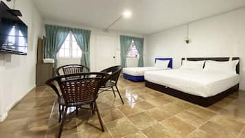 Kamar Triple, kamar mandi pribadi | Wi-Fi gratis dan seprai linen