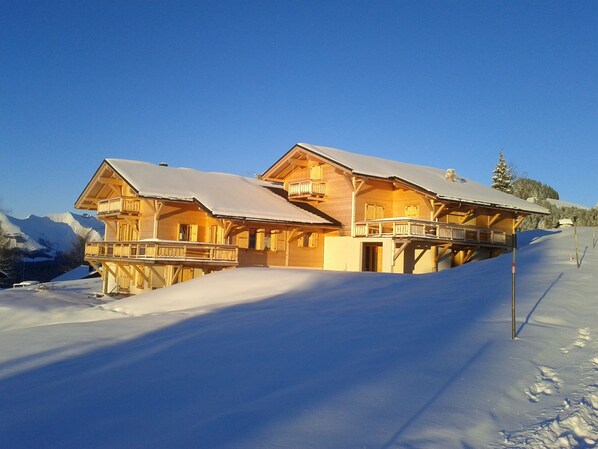 Exterior - Contemporary chalet, panoramic view (ORMONT DESSOUS)
