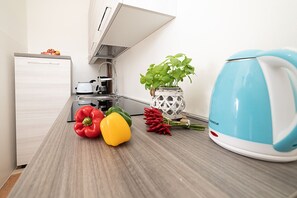 Kühlschrank, Ofen, Herdplatte, Geschirrspüler