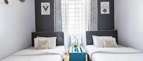 3 bedrooms, iron/ironing board, free WiFi, bed sheets