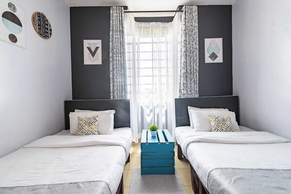3 bedrooms, iron/ironing board, free WiFi, bed sheets