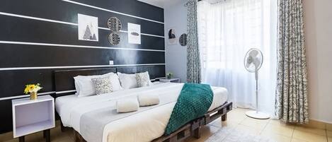 3 bedrooms, iron/ironing board, free WiFi, bed sheets