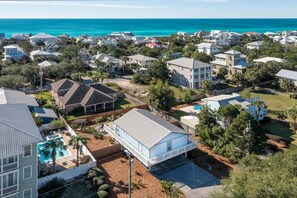 Exterior - Beach Buddy - Gulfview Heights on 30A, Heated Private Pool, Walk to Beach + Eat! (Santa Rosa Beach)