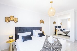 4 bedrooms, in-room safe, iron/ironing board, travel crib