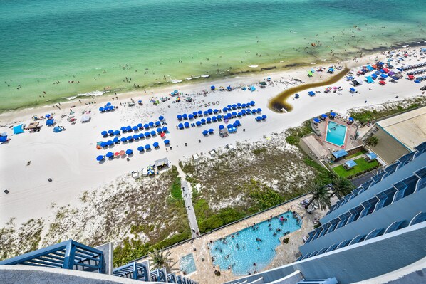 Condo, 2 Bedrooms, Balcony, Oceanfront (1702) | Beach/ocean view